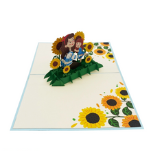 Load image into Gallery viewer, Happy Mother&#39;s Day Sunflowers - Pop Up