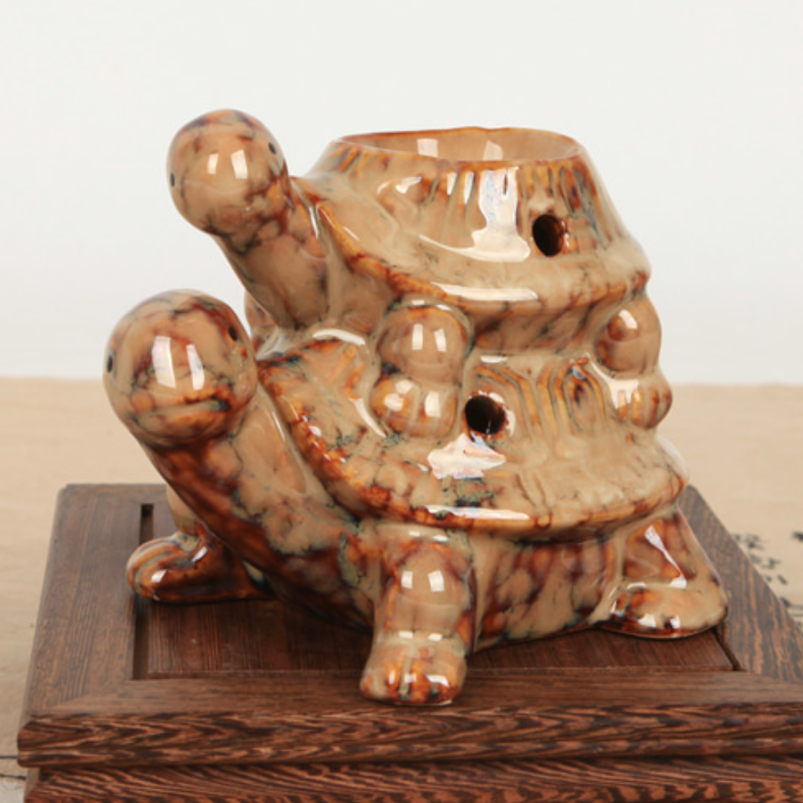 Turtle on Back - Tea Light Aroma Oil Burner