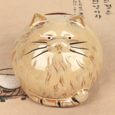 Round Cat - Kitty Bank