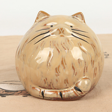 Load image into Gallery viewer, Round Cat - Kitty Bank