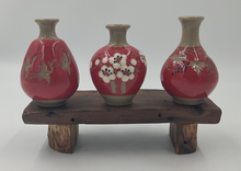 Load image into Gallery viewer, Tiny Buncheong Red Jinsa Vase