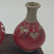 Load image into Gallery viewer, Tiny Buncheong Red Jinsa Vase