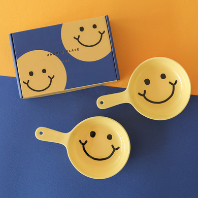 Handle Plate 2P Set - 04 Petit Smile