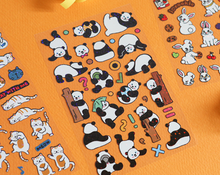 Load image into Gallery viewer, Line Hologram Sticker - 16 Panda