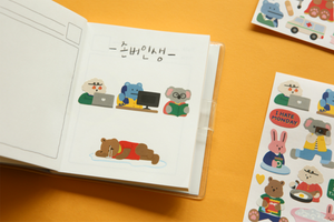 My Buddy Sticker - 13 Weekday
