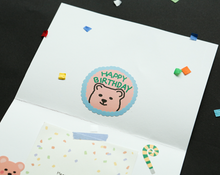 Load image into Gallery viewer, Remover Sticker - 12 Party Bear