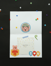 Load image into Gallery viewer, Remover Sticker - 12 Party Bear