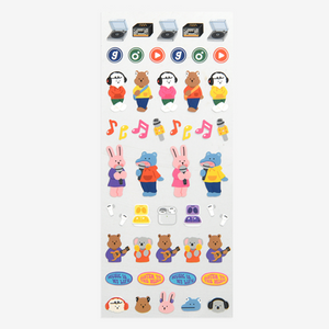 Diary Remover Stickers - 42 Music