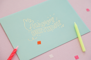 Daily Letter (Jelly Bear) - Birthday