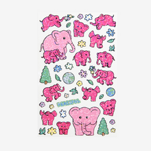 Load image into Gallery viewer, Line Hologram Sticker - 15 Pink Elephant