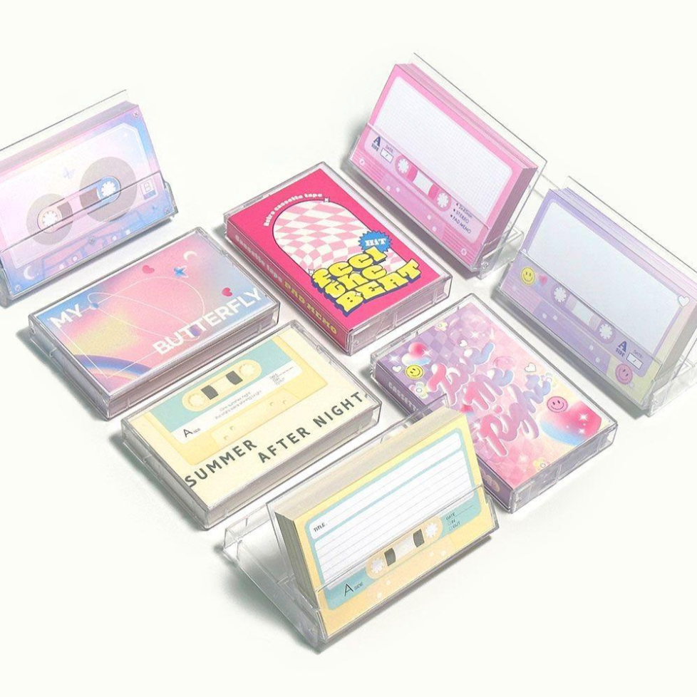 Cassette Tape Memo Paper – Hanji Gifts