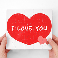 Load image into Gallery viewer, Illustration Puzzle Postcard