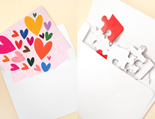 Load image into Gallery viewer, Illustration Puzzle Postcard