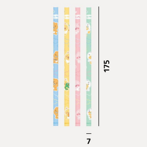 Little Kakao Friends Lovely 4-Piece Pencil Set