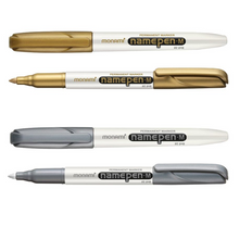 Load image into Gallery viewer, Name Pen (M) - Gold/Silver Permanent Marker