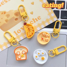 Load image into Gallery viewer, Breakfast Mini Keyring