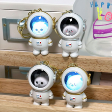 Load image into Gallery viewer, Astronaut Critter LED Keyring