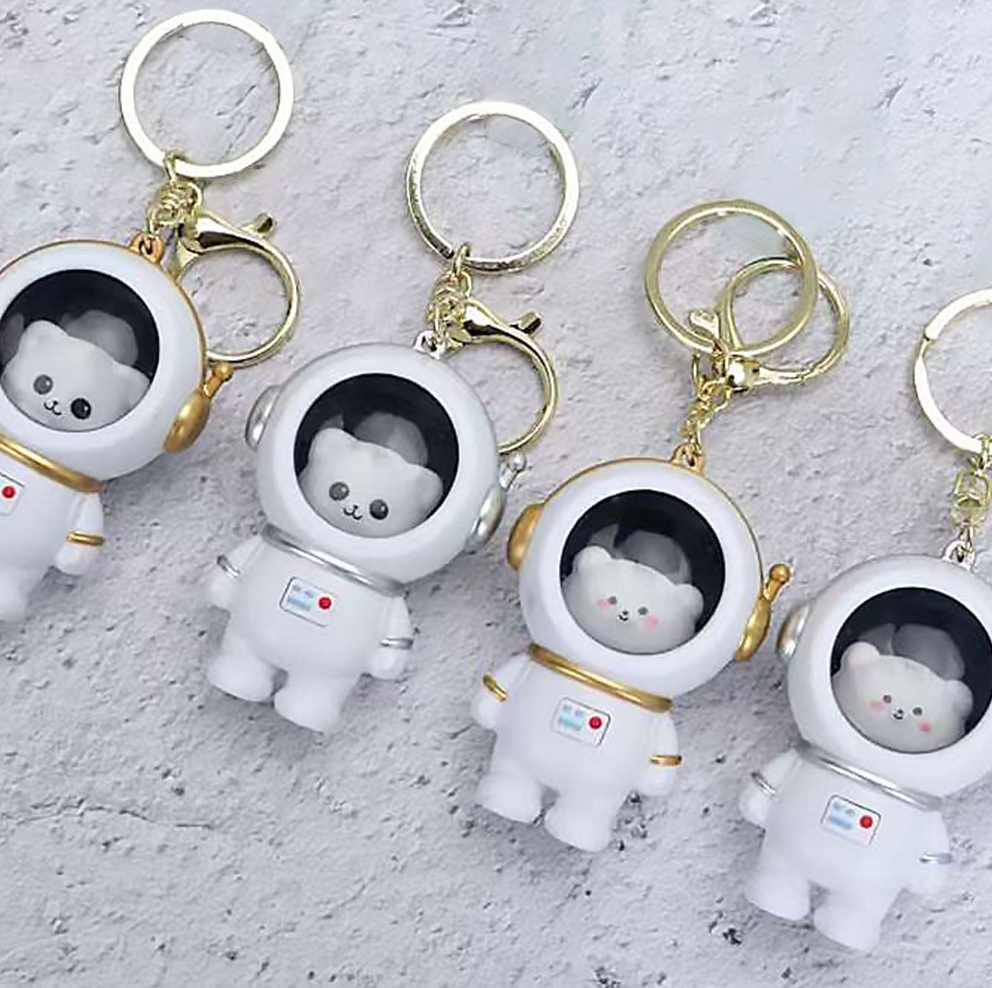 Astronaut Critter LED Keyring