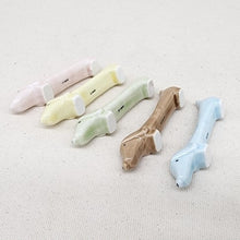 Load image into Gallery viewer, Pastel Dachshund Chopstick Rest