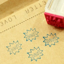 Load image into Gallery viewer, "Best" Crystal Mini Stamp