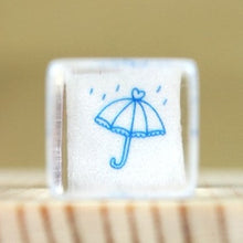 Load image into Gallery viewer, Umbrella Crystal Mini Stamp