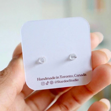 Load image into Gallery viewer, Stardoe Studio - Capybara w/ Orange Earrings