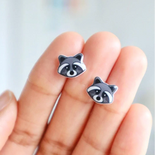 Load image into Gallery viewer, Stardoe Studio - Raccoon Earrings