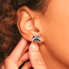 Load image into Gallery viewer, Stardoe Studio - Raccoon Earrings