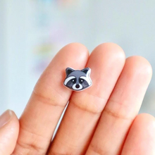 Load image into Gallery viewer, Stardoe Studio - Raccoon Earrings