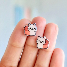 Load image into Gallery viewer, Stardoe Studio - Cat Loaf Earrings