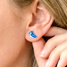 Load image into Gallery viewer, Stardoe Studio - Blue Jay Earrings