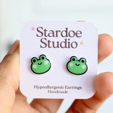 Load image into Gallery viewer, Stardoe Studio - Frog Earrings