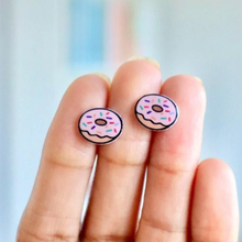 Load image into Gallery viewer, Stardoe Studio - Pink Donut Earrings