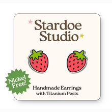 Load image into Gallery viewer, Stardoe Studio - Strawberry Earrings
