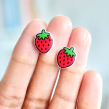 Load image into Gallery viewer, Stardoe Studio - Strawberry Earrings