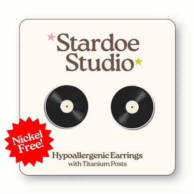 Stardoe Studio - Vinyl Record Earrings