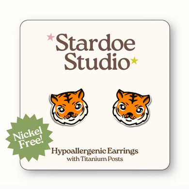 Stardoe Studio - Tiger Earrings