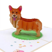 Load image into Gallery viewer, Welsh Corgi Ver.2 - Pop Up Card