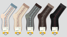 Load image into Gallery viewer, Vintage Rose - Crew Socks