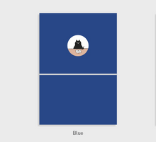 Load image into Gallery viewer, One Third File Cat Note - Plain
