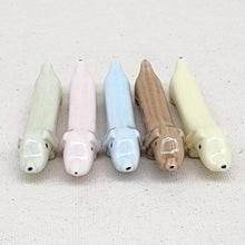Load image into Gallery viewer, Pastel Dachshund Chopstick Rest