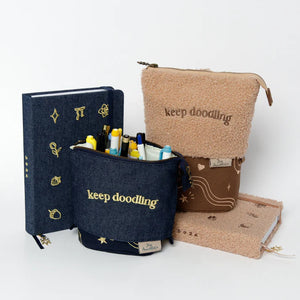 Keep Doodling - Retractable Pencil Case