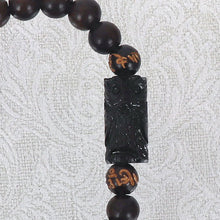 Load image into Gallery viewer, Lightning Struck Carved Owl Bracelet