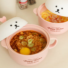 Load image into Gallery viewer, Bichon Ceramic Microwave Bowl