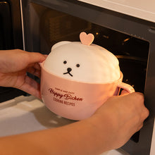 Load image into Gallery viewer, Bichon Ceramic Microwave Bowl