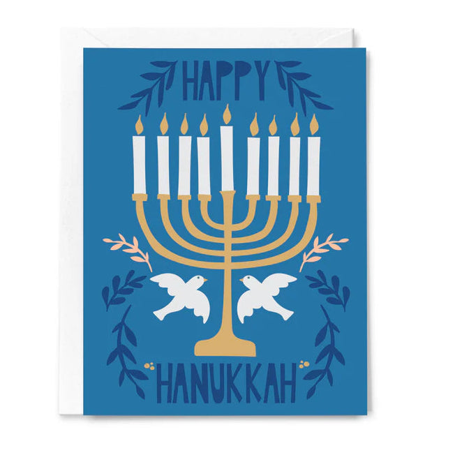 Happy Hanukkah - Greeting Card