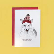 Load image into Gallery viewer, Woolen Fox - Greeting Card