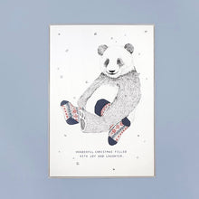 Load image into Gallery viewer, Sock Panda - Greeting Card