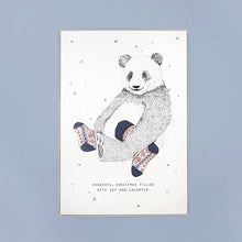 Load image into Gallery viewer, Sock Panda Card