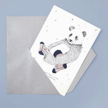 Load image into Gallery viewer, Sock Panda - Greeting Card
